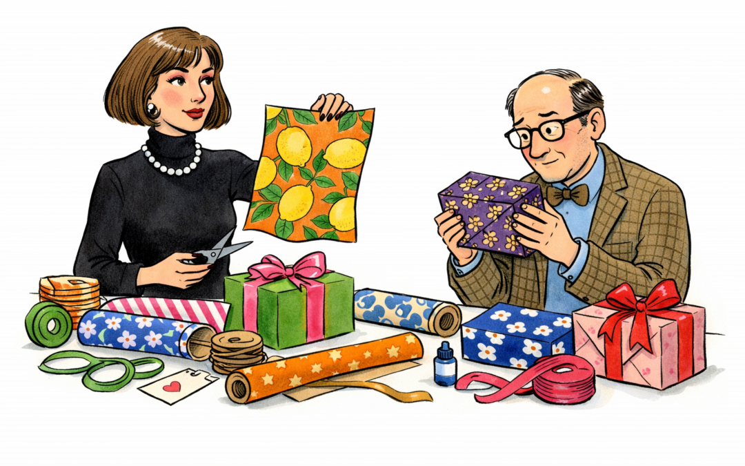 Geschenkpapier Trends Frühjahr 2026