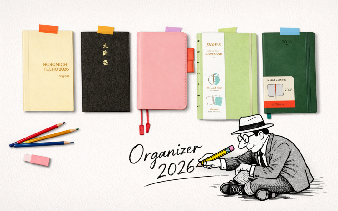 Die Rückkehr der Kalender: Organizer 2026