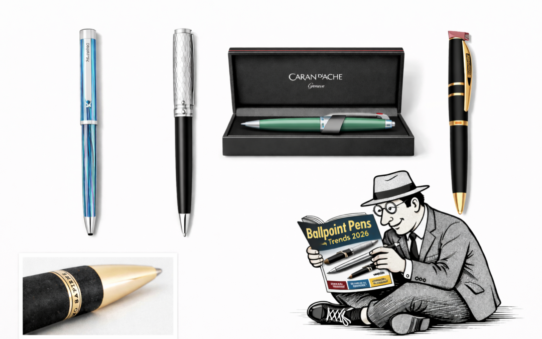 Neue Trends bei Kugelschreibern 2026 | Premium-Marken im Überblick