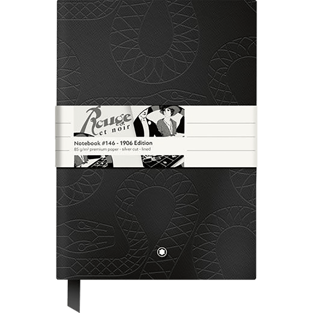 Montblanc Fine Stationery Notebook #146 Rouge & Noir, Ident-Nr. 114964