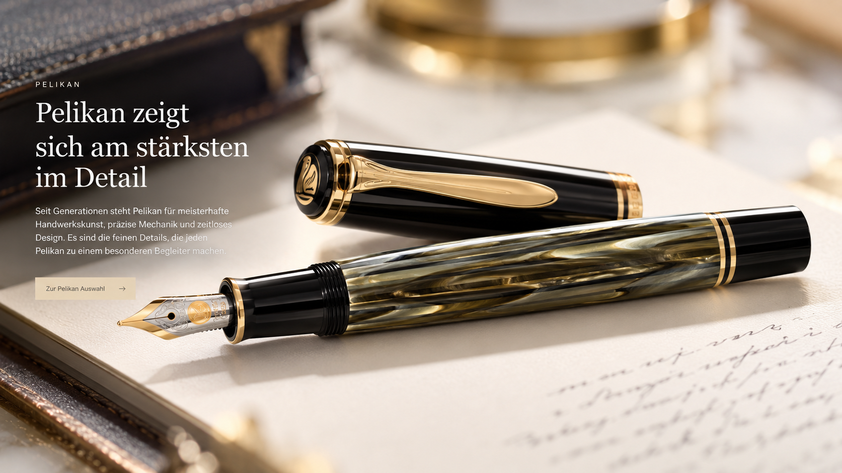 Pelikan Füllfederhalter im Detail