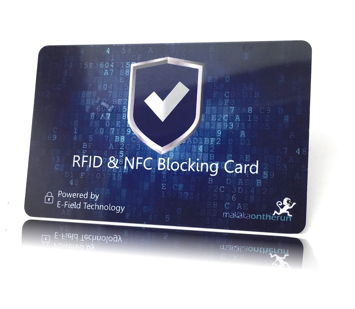 RFID Blocker NFC Datenschutzkarte im Doppelpack - ellenwoods-shop