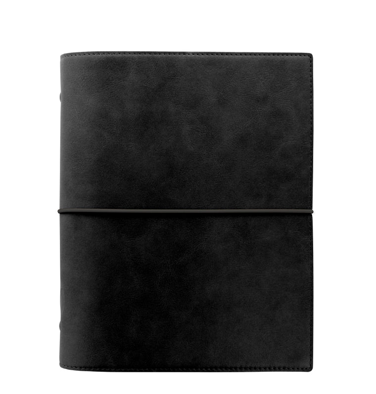 Filofax Domino Soft A5 Organiser Black