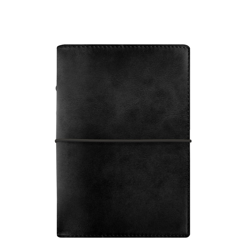 Filofax Domino Soft Personal Organiser Black