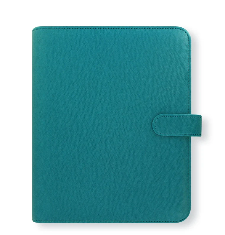 Filofax Saffiano A5 Organiser Aquamarine