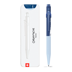 Caran d’Ache 849 Jet d’eau Blau Kugelschreiber