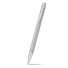 Caran d’Ache Ecridor Honeycomb Silbergrau Kugelschreiber