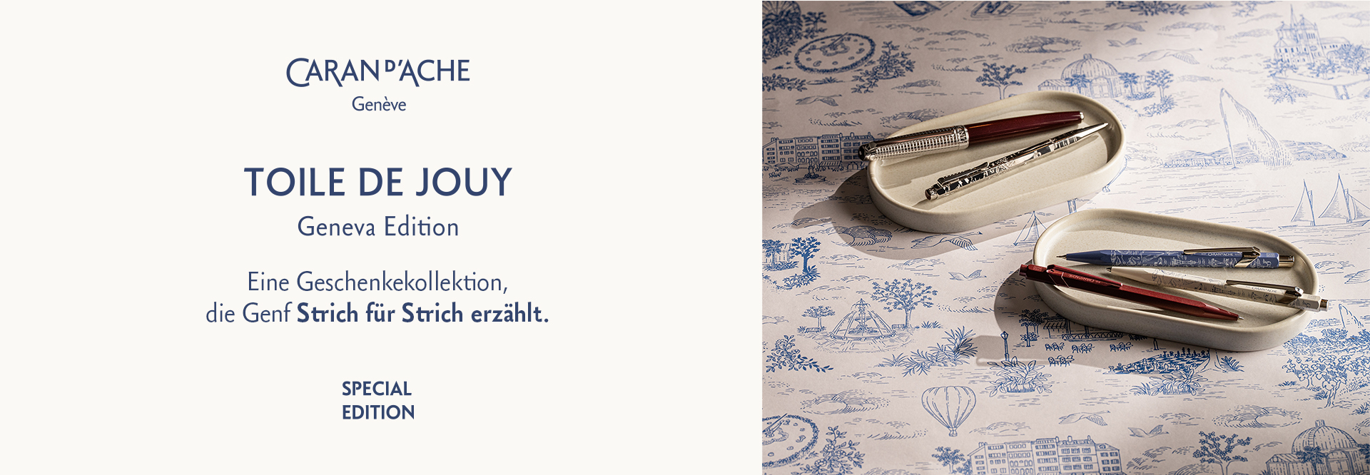 Caran d’Ache Toile de Jouy Geneva Edition