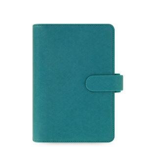 Filofax Saffiano Personal Organiser Aquamarine – Frontansicht