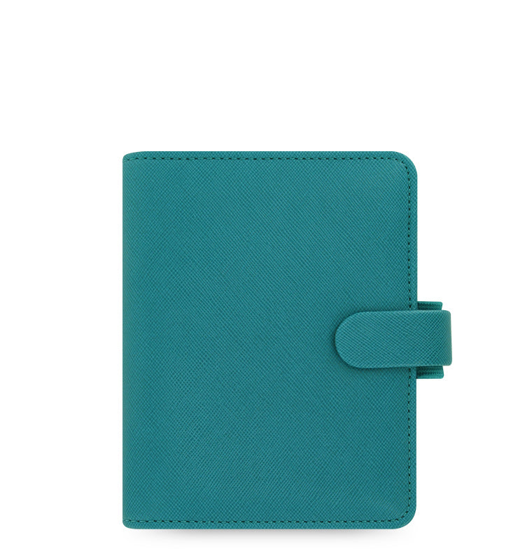 Filofax Saffiano Pocket Organiser Aquamarine
