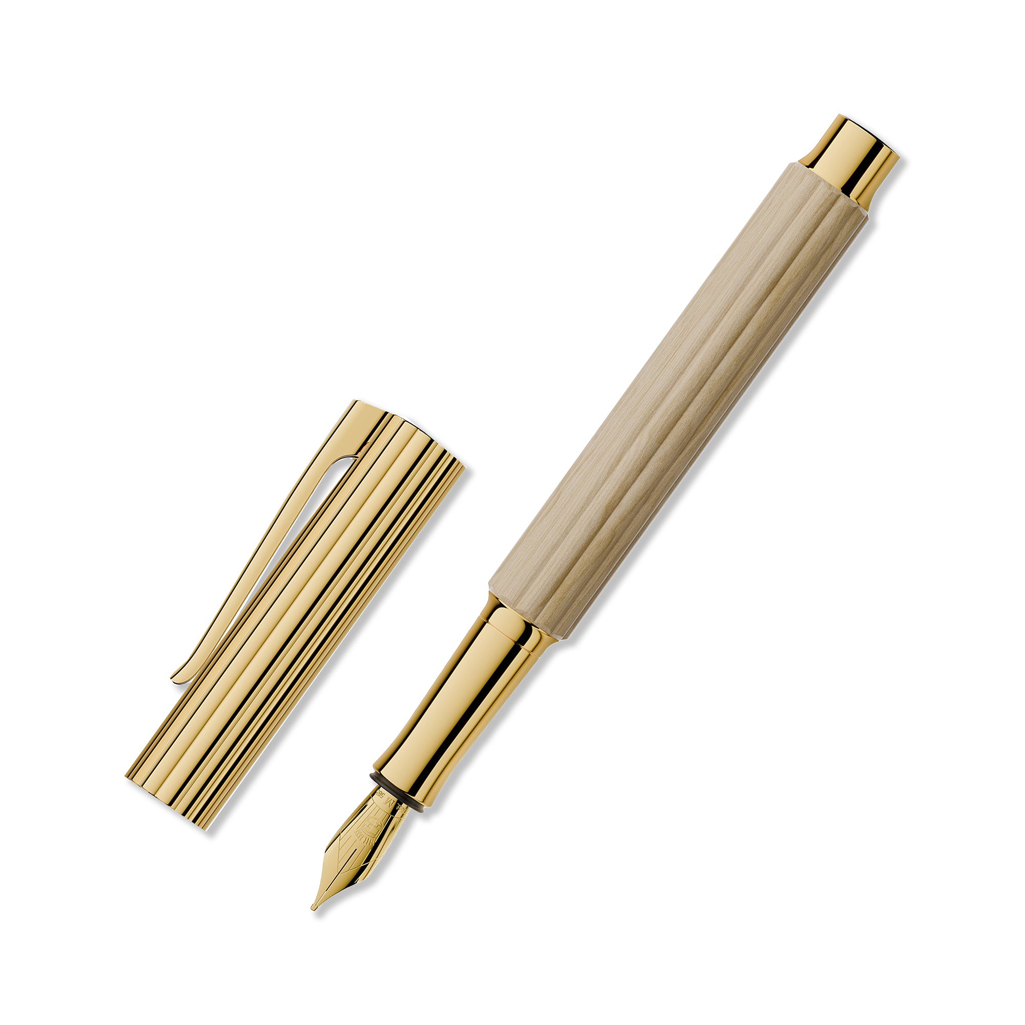 Bloom Füllfederhalter 14K Hainbuche
