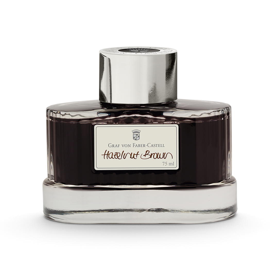 Graf von Faber-Castell Hazelnut Brown Tintenfass 75 ml