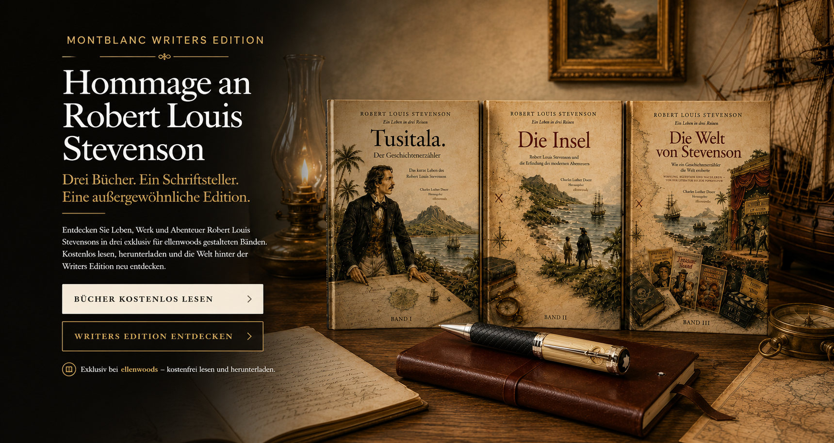 Robert Louis Stevenson – Ellenwoods Edition