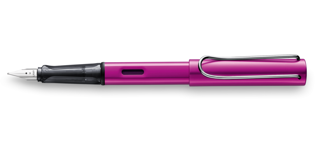 Lamy AL-Star Füllfederhalter – Meeresblau, Breitschrift, Mit T10 Tintenpatrone, Aluminium-Gehäuse