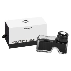 Montblanc Mystery Black Tintenfass 60 ml mit Verpackung