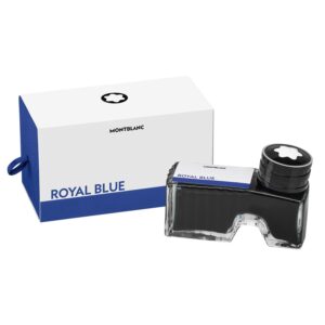 Montblanc Royal Blue Tintenfass 60 ml mit Verpackung