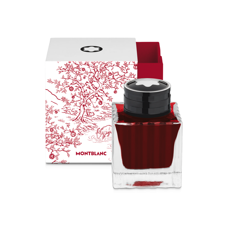 Montblanc The Goat Rot Tintenfass 50 ml mit Verpackung