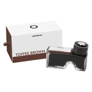 Montblanc Toffee Brown Tintenfass 60 ml mit Verpackung