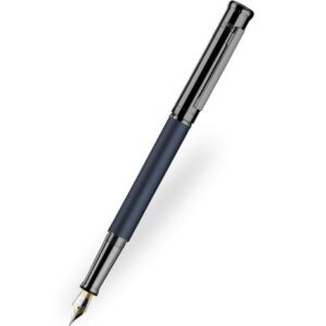 Otto Hutt design04 Füllfederhalter Blau Ruthenium Matt