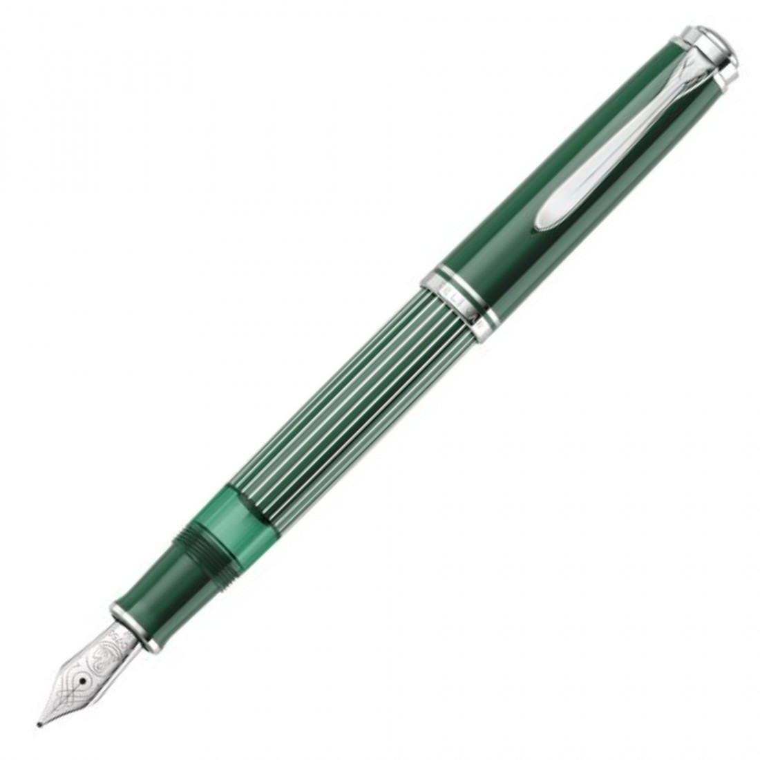 Pelikan Souverän M815 Metal Striped Green
