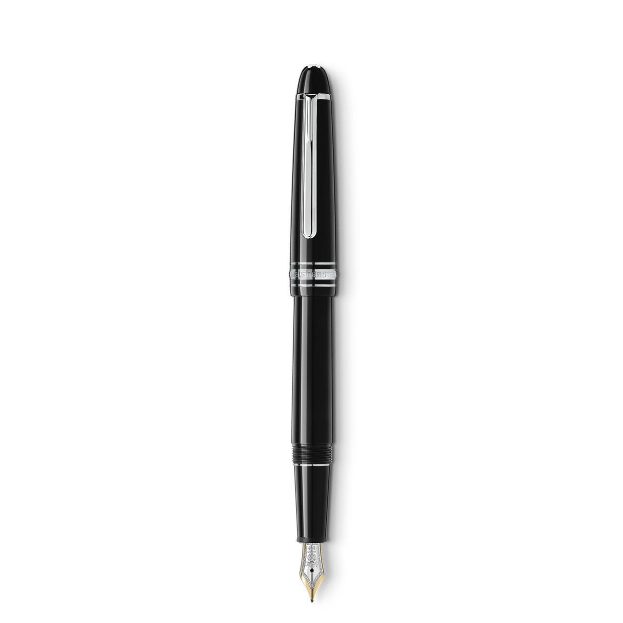 Platinumbeschichteter Meisterstück Classique Füllfederhalter – Feder M