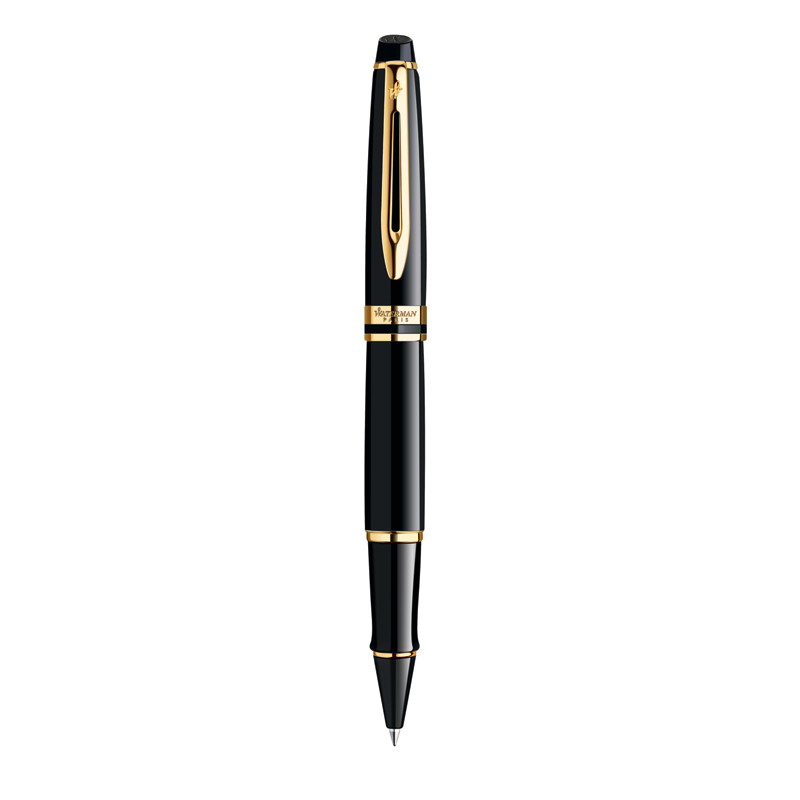 Waterman Expert Rollerball Schwarz Gold